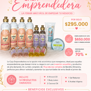 CAJA BENDITA EMPRENDEDORA $295.000