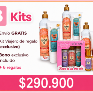 Kit Eliminación + Caja Viajera Love + Kit Viajero